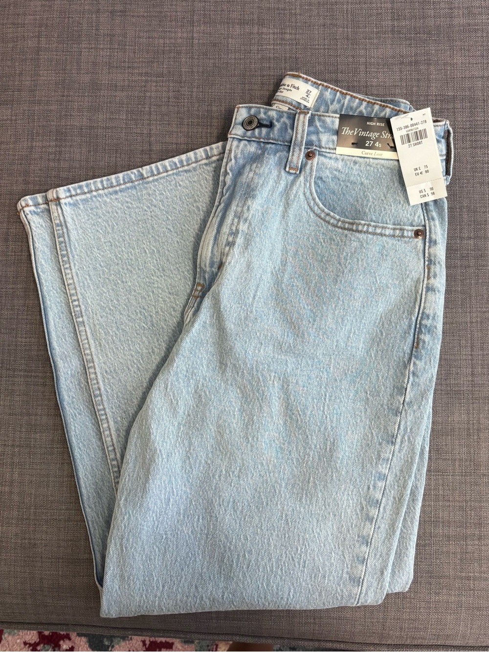 Abercrombie Curve Love Vintage Straighten BRAND NEW - Picture 6 of 6